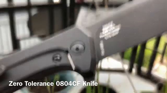 Zero Tolerance 0804CF Knife смотреть онлайн