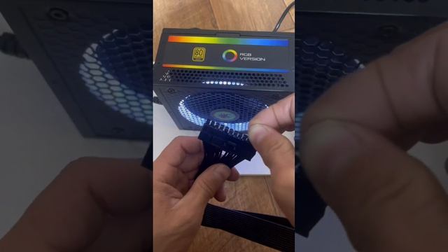 Распаковка блок питания GameMax RGB -1050 вт блокпитания#блокпитания#компютер#пк#