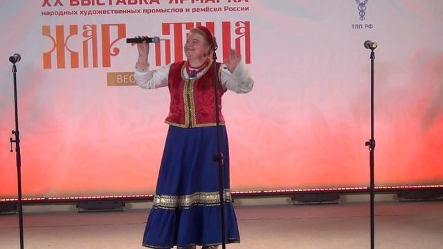 Хор русской песни Жар-птица. Выступление в Экспоцентре на выставке ярмарке Жар-птица)) смотреть онлайн