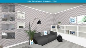 Обои BN International Smalltalk BN 219201 в интерьере. визуализация и фото.
