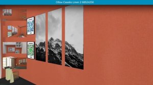 Обои Caselio Linen 2 68524250 в интерьере. визуализация и фото.