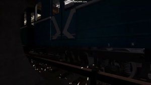 Поезд в тоннеле метро I Метрострой