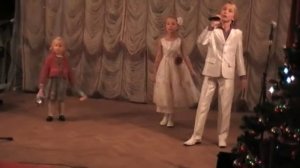 Даниель Баринов, русский мальчик из Австрии Исполняет."РОМАНС". Вена Декабрь 2013 г.