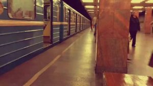 Метро в быстрой съемке!