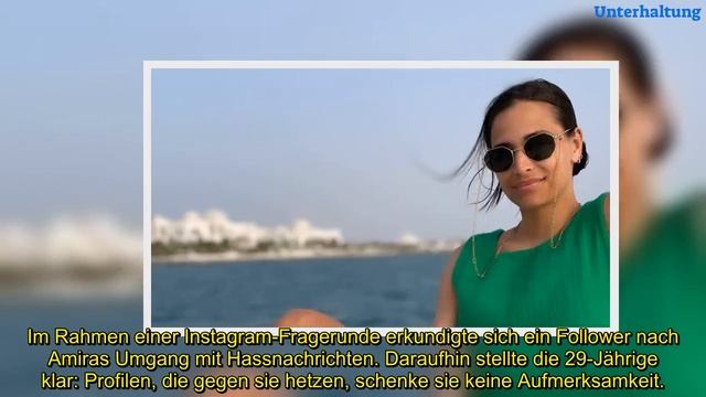 Amira Pocher ehrlich Sie nimmt sich Hate nicht zu Herzen смотреть онлайн