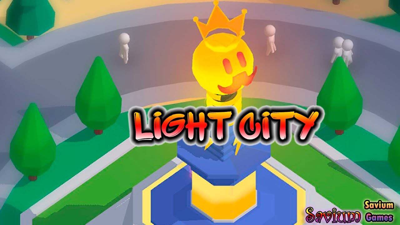 Idle Light City - город лампочек