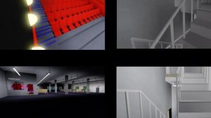 Совмещение камер видеонаблюдения во время пожара | 1 часть | ТРК Зимняя Вишня | Roblox |