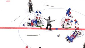 NHL 24 массовая драка