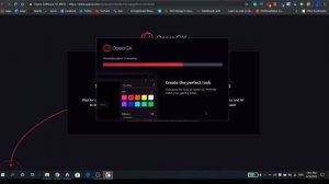 installing Opera GX Gaming Internet browser