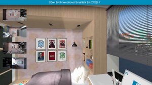 Обои BN International Smalltalk BN 219281 в интерьере. визуализация и фото.