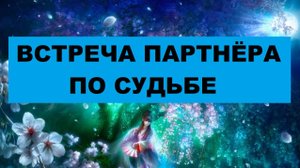 ВСТРЕЧА ПАРТНЁРА ПО СУДЬБЕ. #таро #гадание #расклад