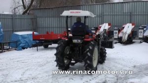 Видео обзор минитрактора GOLDEN RABBIT (YANMAR) GR352DT