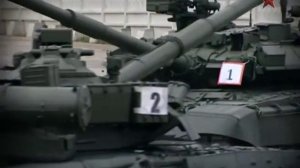 Танковый балет Т-90, Т-80, Мста-С