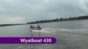 Wyatboat 430 c мотором 9,9 лс