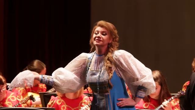 "Посею лебеду", исп. Марина Агафонова, оркестр "Веселый наигрыш",дирижер Виктор Шелудько