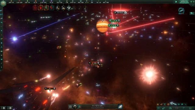 Amazing space battle with the Vazuran Menace - Stellaris смотреть онлайн