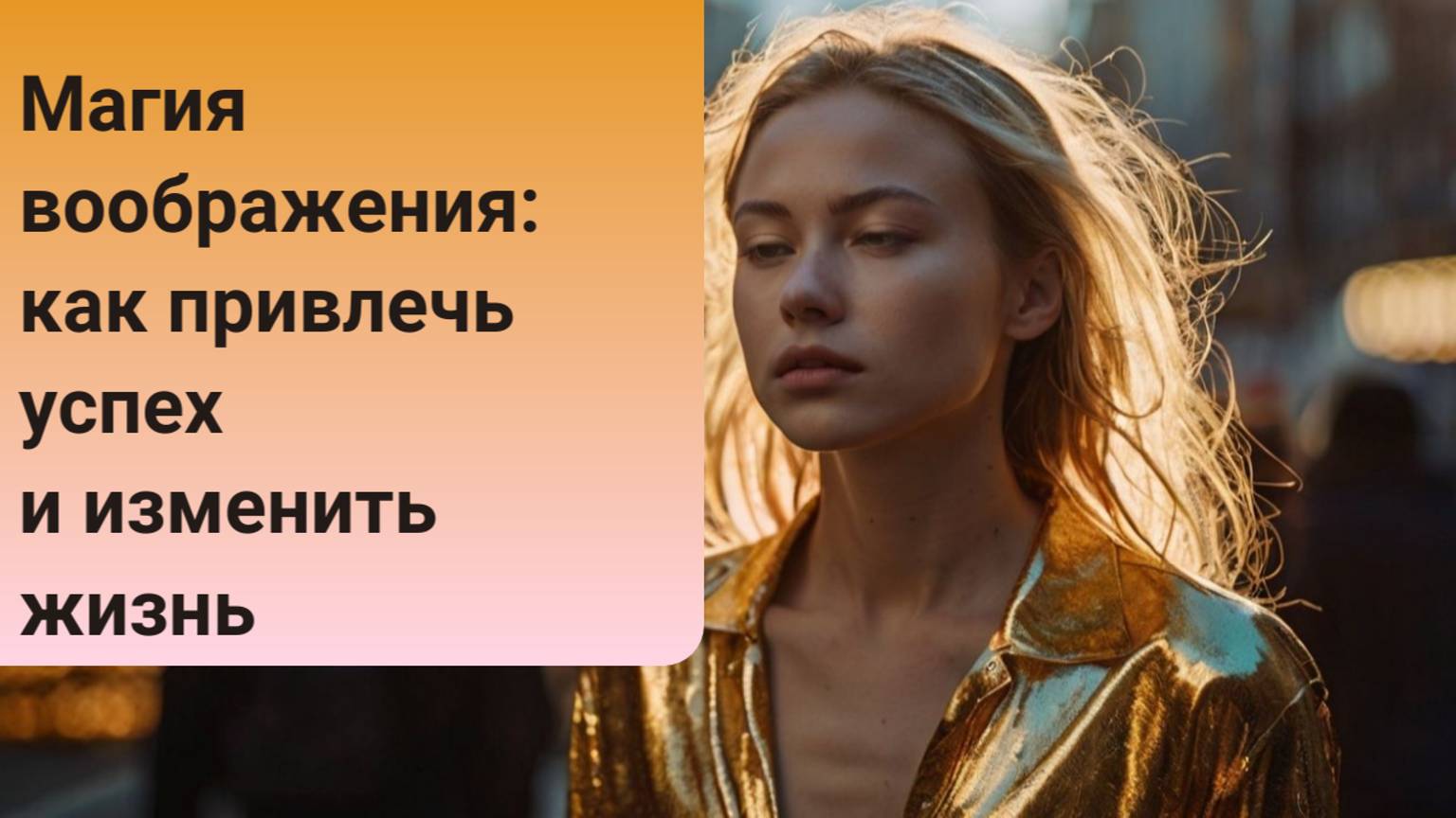 Воображение — твой ключ к мечте: это реально работает!
