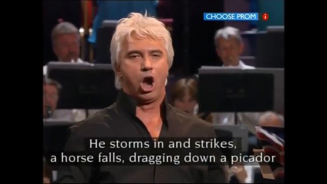 Dmitri Hvorostovsky. The Toreador aria. Carmen opera by G.Bizet. смотреть онлайн