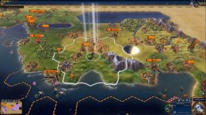 Прохождение Сценария «Завоевания Александра» на уровне сложности Божество в игре Civilization VI