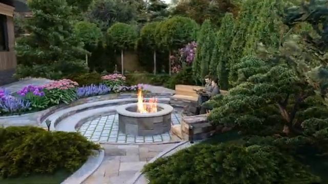 ДОМ В СТИЛЕ РАЙТА. Ландшафтный дизайн смотреть онлайн