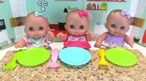 #Куклы Кушают Плей До Овощи Открывают Разноцветные Капсулы Мультики 108мама тв