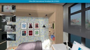 Обои BN International Smalltalk BN 219303 в интерьере. визуализация и фото.
