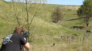 Стрельба со штатива с подвижной головой. 200 м. РЕМ 700.