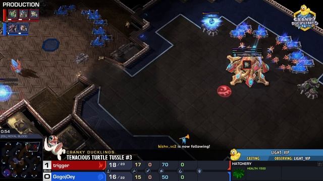 GogojOey vs trigger - ZvP | Tenacious Turtle Tussle #3 | Americas/Asia StarCraft 2 Tournament смотреть онлайн