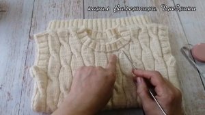 359 Как вязала жилет на мальчика. Ответ на комментарии. Детский жилет из пряжи вултайм от Ализе.