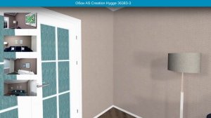 Обои AS Creation Hygge 36383-3 в интерьере. визуализация и фото.