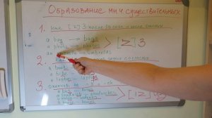 образование множественного числа сущесттвиттельных в английском