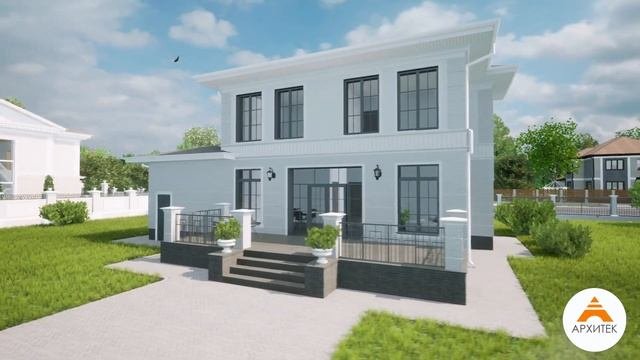 Проект загородного дома Баллада 209