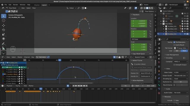 05-02 - ball jump. КУРС ИНТЕНСИВ ПО АНИМАЦИИ в Blender 2023