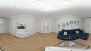 Виниловая плитка Tarkett Lounge Relax в интерьере гостиной при разном освещении 3D проект