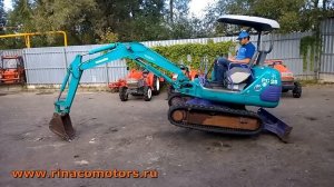 Тест драйв японского миниэкскаватора Komatsu PC25 1E   6507