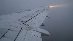 Посадка во Внуково Boeing 737-400 Utair