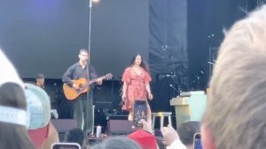 Bleachers with Lana Del Rey performing “Margaret” at High Water Fest