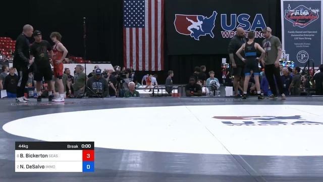 44 Kg Final - Brandon Bickerton, Seasons Freestyle Club Vs Nico DeSalvo, Immortal Athletics WC E0b смотреть онлайн