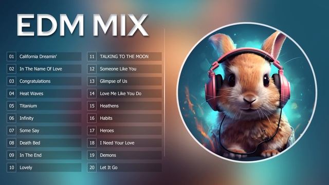🎧EDM-ремиксы популярных песен 🎧 Кавер-версии хитов - Музыка в машину, для тренировок, гейминга