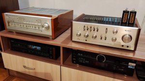 Усилитель Trio KA-7006, с установленными высококлассными комплектующими