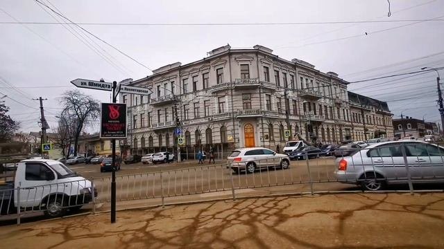 Симферополь. Центр города. Симферополь в феврале 2020