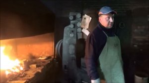 Реконструкция топор чекан 10 век. г.Псков 24.10.2015