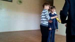 В школьном коридоре