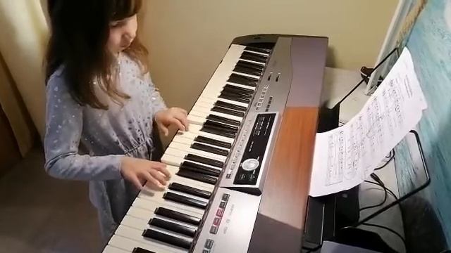 "Не кукуй, кукушечка" русская народная песня на фортепиано 1 год обучения