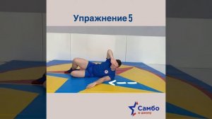 1 класс 2 упражнение - Самостраховка на бок перекатом