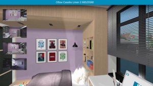 Обои Caselio Linen 2 68525580 в интерьере. визуализация и фото.
