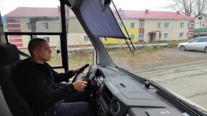 Обучение на категорию D. Вождение в городе №3.