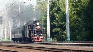 Steam Locomotives Паровозы Л-2344 и Л-5259 24.07.11