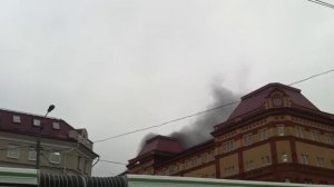 Пожар в подольске