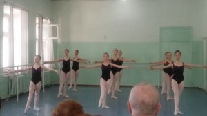 Ballet exam . 2nd class ballet exam.Ballet Moldova